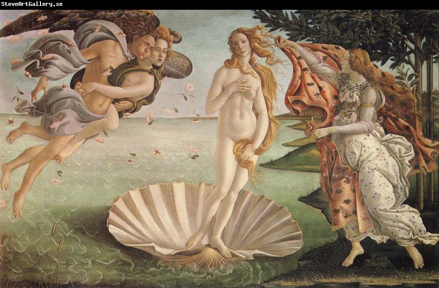 Sandro Botticelli The Birth of Venus